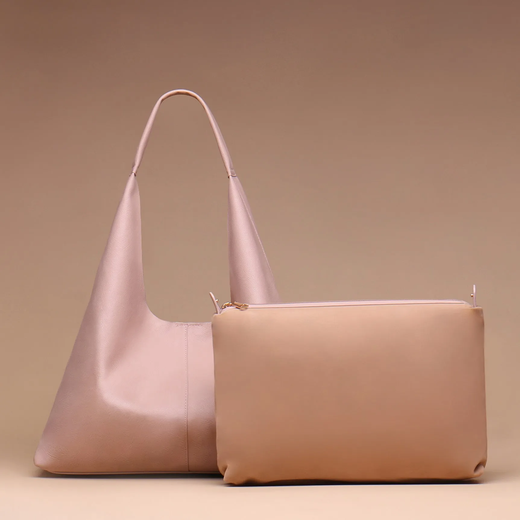 Silvertote Tas Bahu Wanita Allene Vegan Leather Hobo