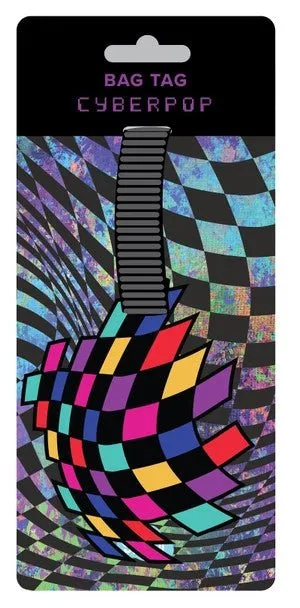 Spencil Bag Tag - Cyber Pop