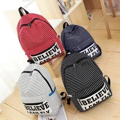 The fresh stripe believe I can fly backpack