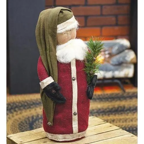 Traditional Standing Santa Doll