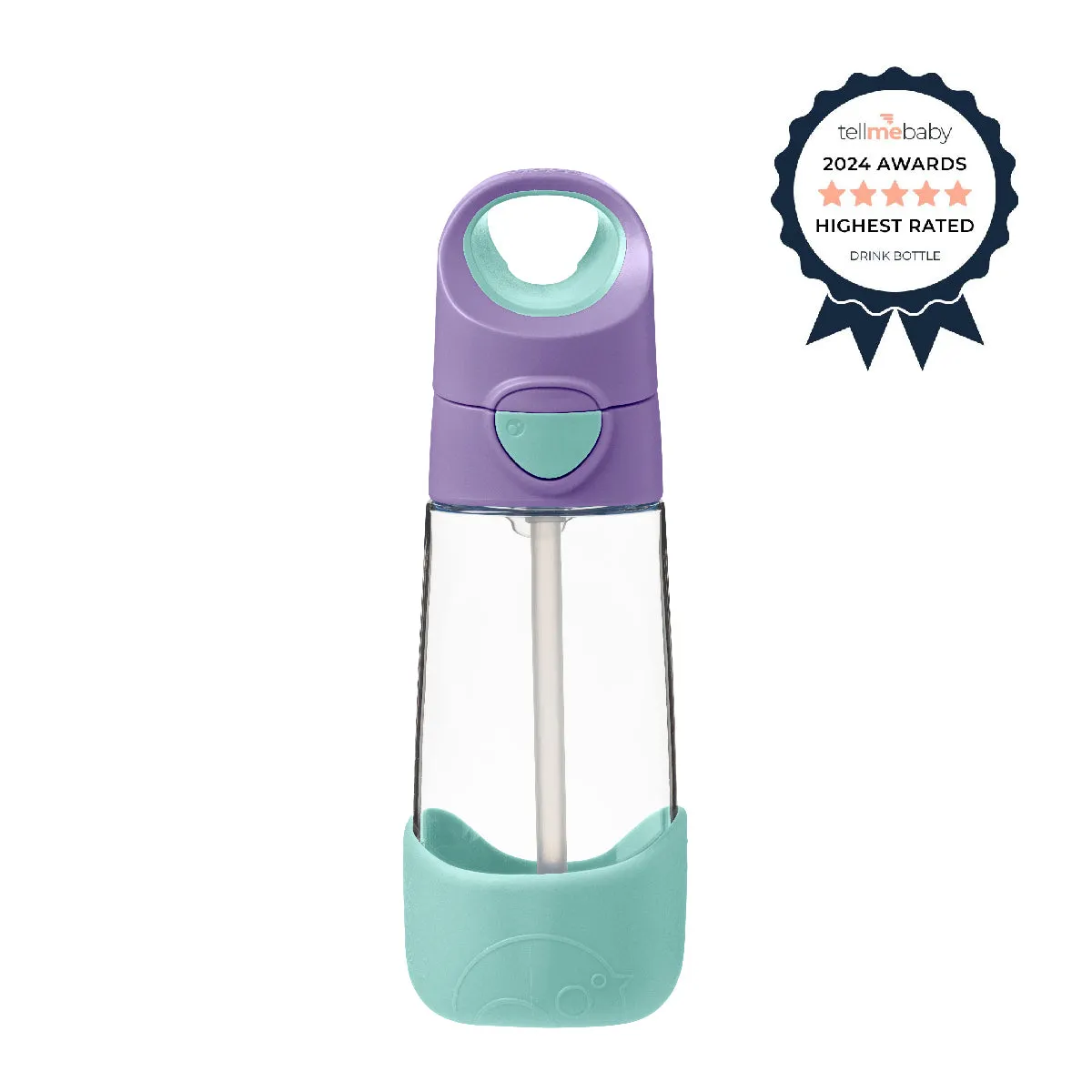tritan™ drink bottle 450ml - lilac pop