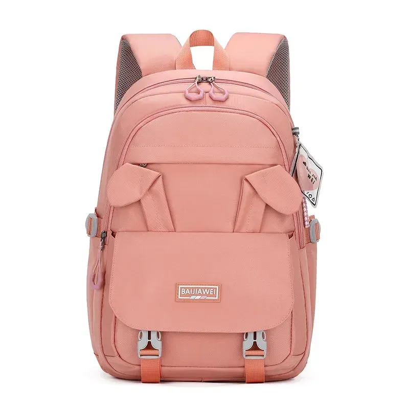 UAKISS  -  Backpack Child Girl School Backpacks Children Youth Large Capacity Nylon kids Schoolbag Daypack Girl Primary School Rucksack Bag