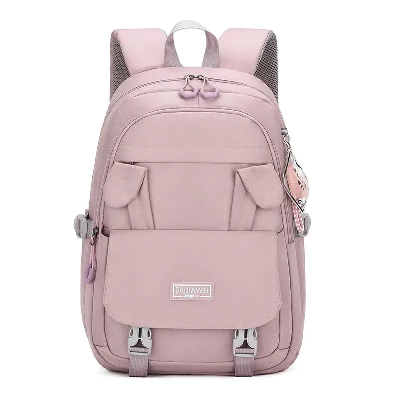 UAKISS  -  Backpack Child Girl School Backpacks Children Youth Large Capacity Nylon kids Schoolbag Daypack Girl Primary School Rucksack Bag