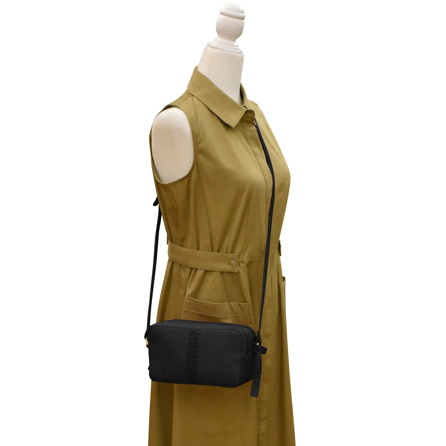 Urbano Braided Double Zip Camera Bag