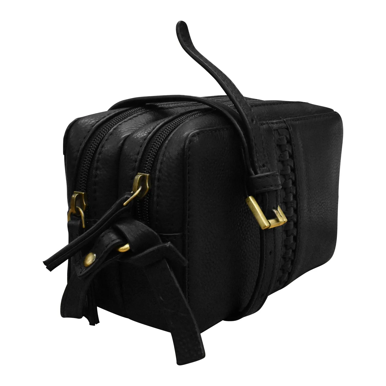 Urbano Braided Double Zip Camera Bag