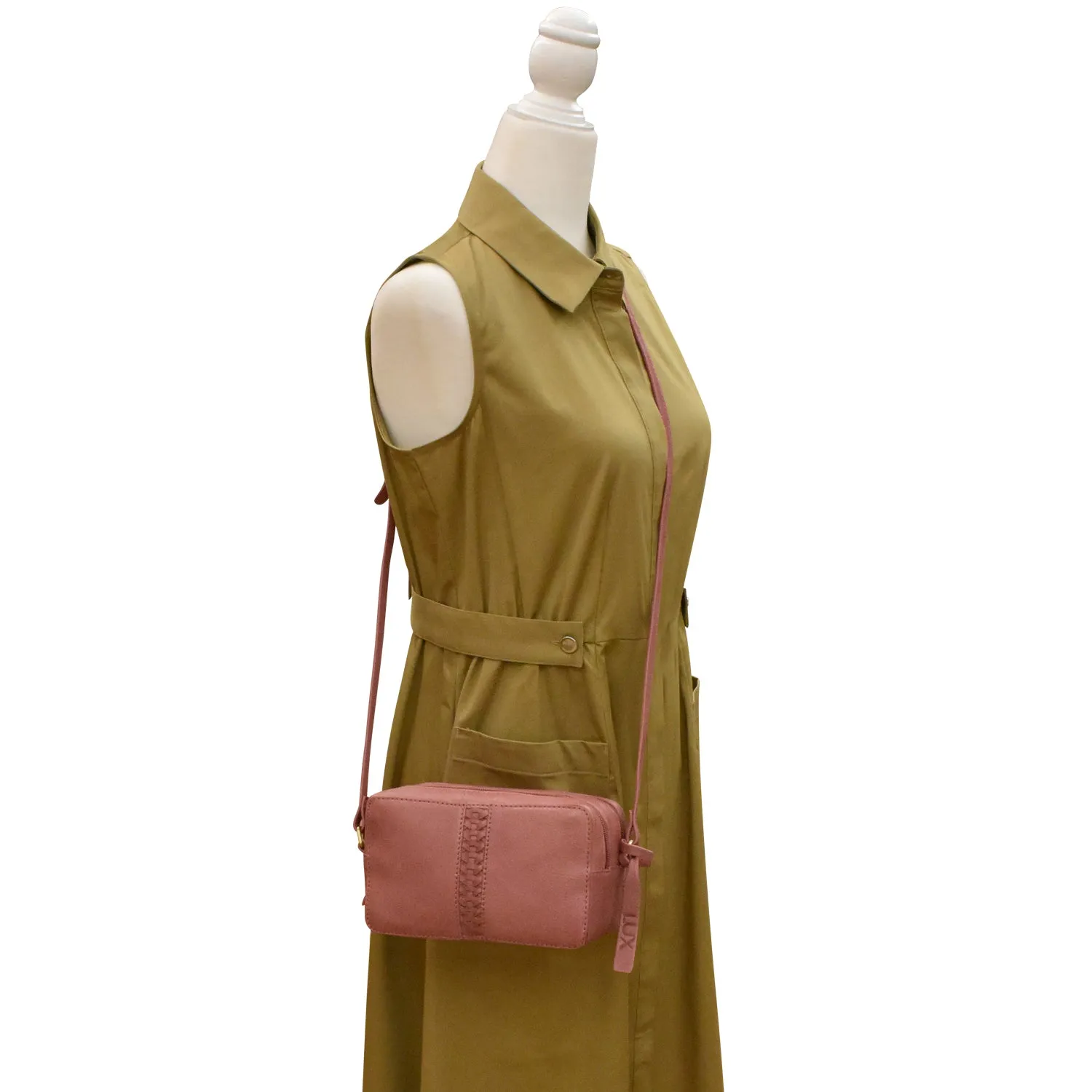 Urbano Braided Double Zip Camera Bag