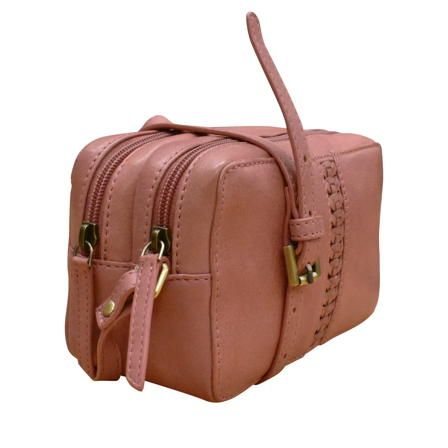 Urbano Braided Double Zip Camera Bag