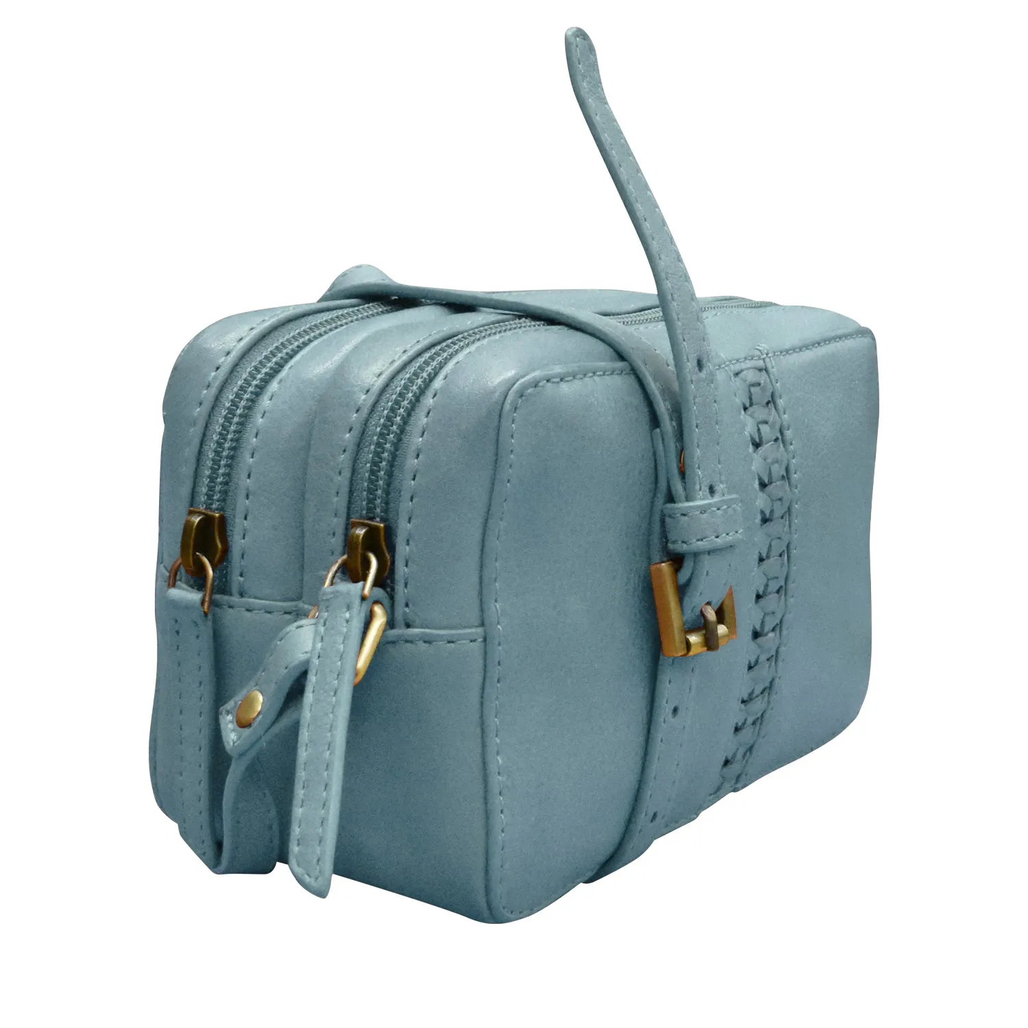 Urbano Braided Double Zip Camera Bag