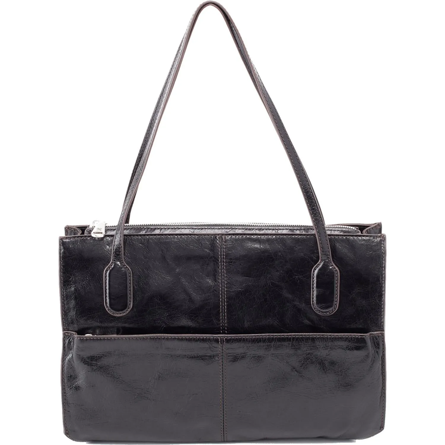 Women's Hobo Friar Black Leather