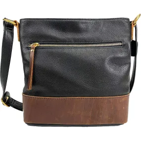 Women's Osgoode Marley Scarlet Small Hobo Black Leather