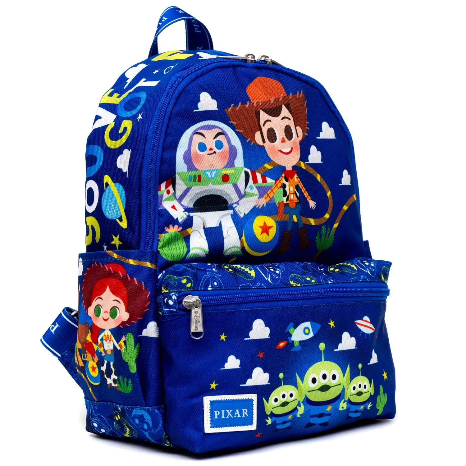 WondaPOP - Disney Pixar Toy Story - Buzz Lightyear & Woody Junior Nylon (13 inch) Mini Backpack