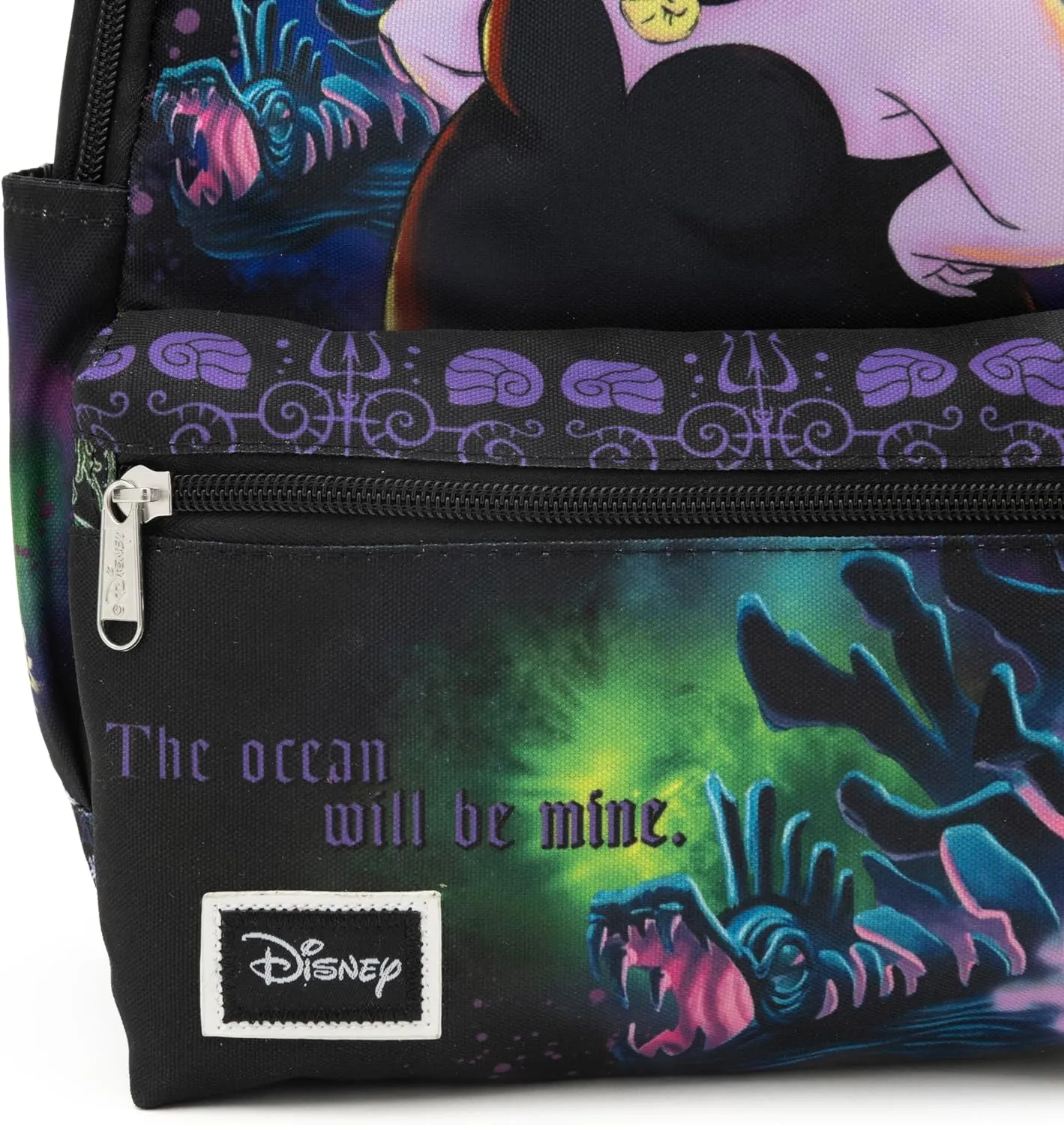 WondaPOP - Disney The Little Mermaid - Ursula - Daypack Junior Nylon (13 inch) Mini Backpack