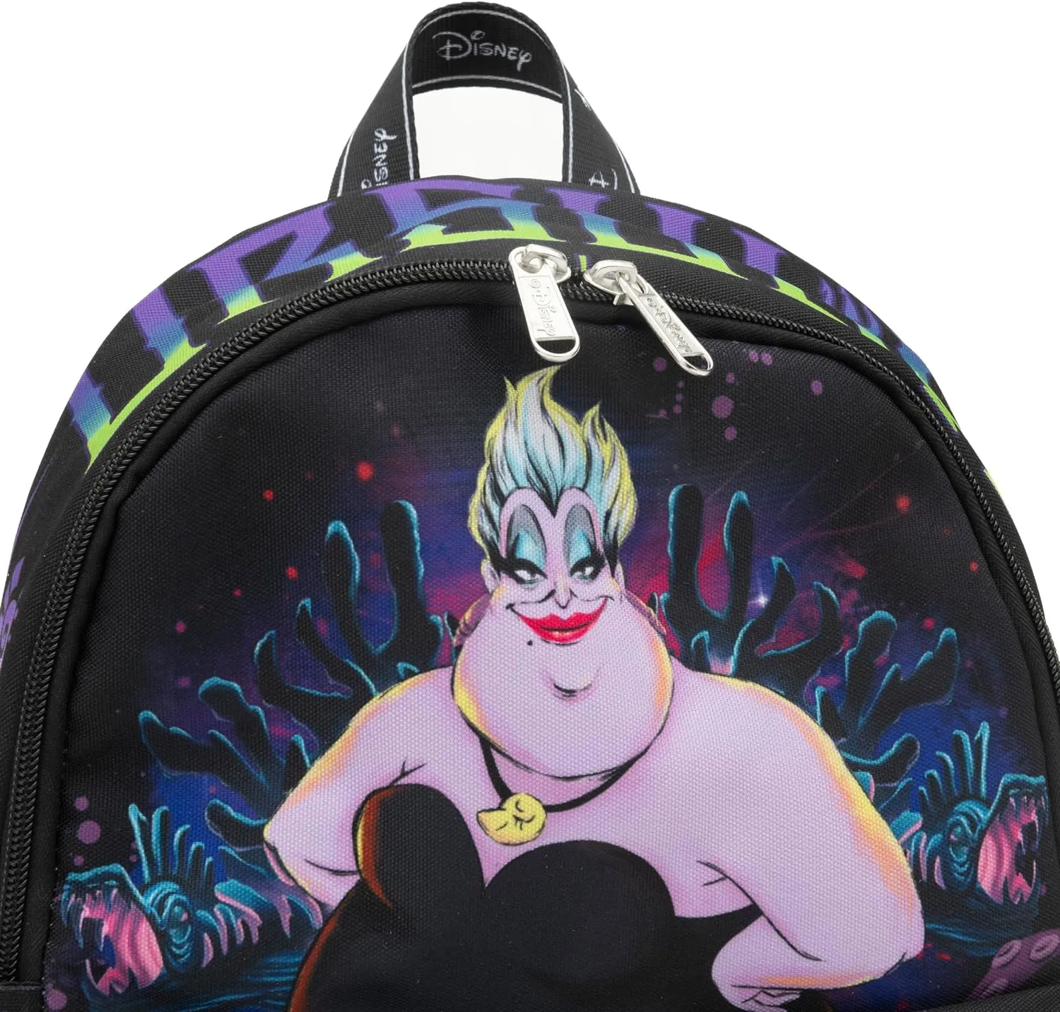 WondaPOP - Disney The Little Mermaid - Ursula - Daypack Junior Nylon (13 inch) Mini Backpack