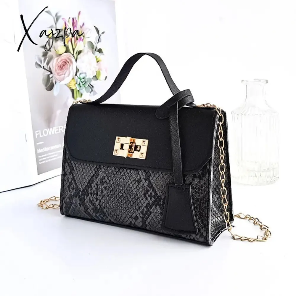Xajzpa - New Messenger Bag for Women Trend Luxury Handbags Camera Female Cosmetic Bag Fashion Chain Lady Crossbody Shoulder Bags