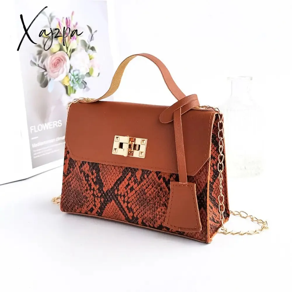 Xajzpa - New Messenger Bag for Women Trend Luxury Handbags Camera Female Cosmetic Bag Fashion Chain Lady Crossbody Shoulder Bags