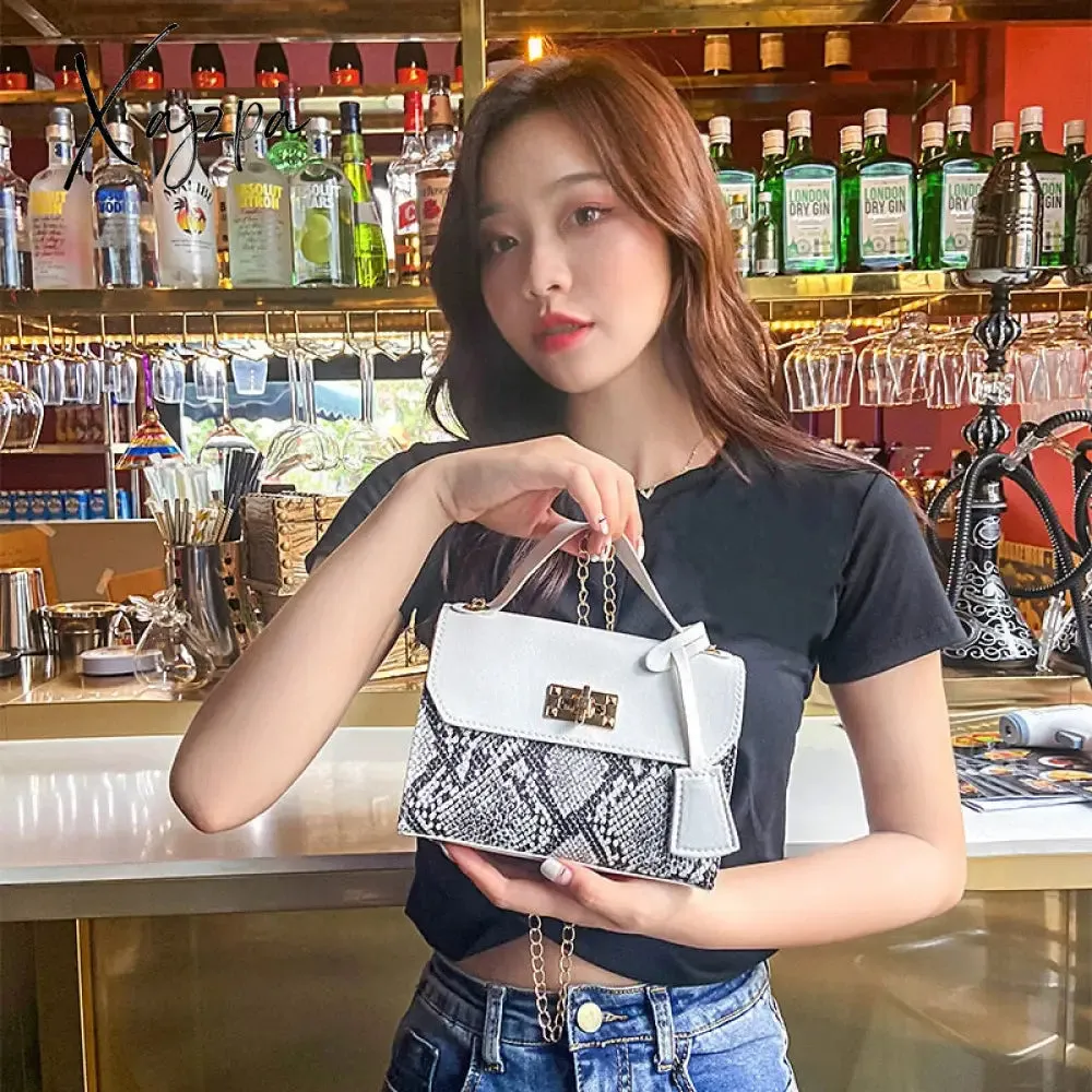 Xajzpa - New Messenger Bag for Women Trend Luxury Handbags Camera Female Cosmetic Bag Fashion Chain Lady Crossbody Shoulder Bags